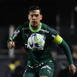 Gustavo Gómez vai para hospital após choque na cabeça em Santos x Palmeiras