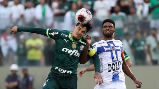 Gustavo Gómez valorizou o feito do Água Santa, que venceu o Palmeiras neste domingo (2)