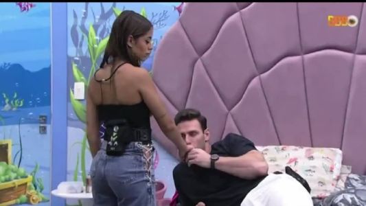 Key é pedida em casamento por Gustavo no BBB 23