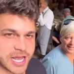 Vídeo: Gustavo Tubarão corre atrás de batedores de carteira com italiana do meme 'attenzione pickpocket'