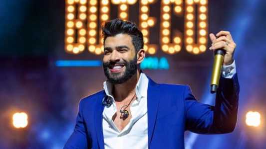 Gusttavo Lima chorou durante a live