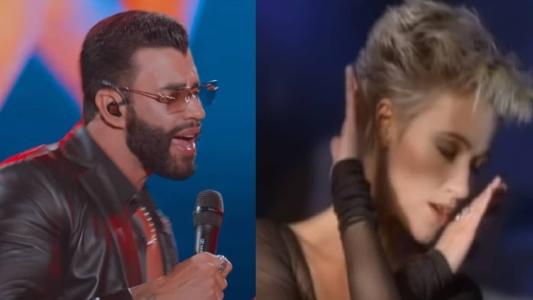Gusttavo Lima em 'Desejo Imortal', e Marie Fredriksson, da dupla Roxette, em 'It Must Have Been Love'