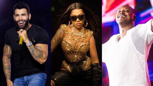 Gusttavo Lima, Ludmilla e Thiaguinho estarão no Planeta Atlântida 2024