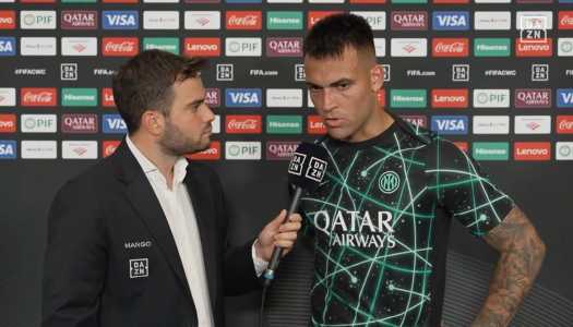 Lautaro Martínez, atacante da Inter de Milão, em entevista após derrota para o Fluminense no Mundial