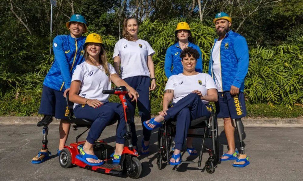 CPB divulga uniformes do Brasil para a Paralimpíada de Paris 2024