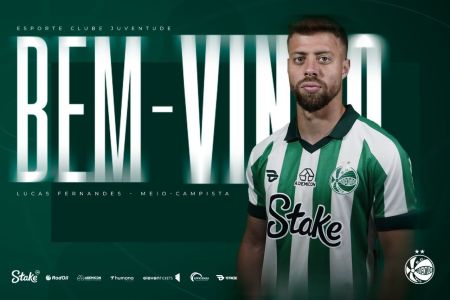 Lucas Fernandes é o novo reforço do Juventude