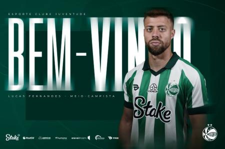 Lucas Fernandes é o novo reforço do Juventude