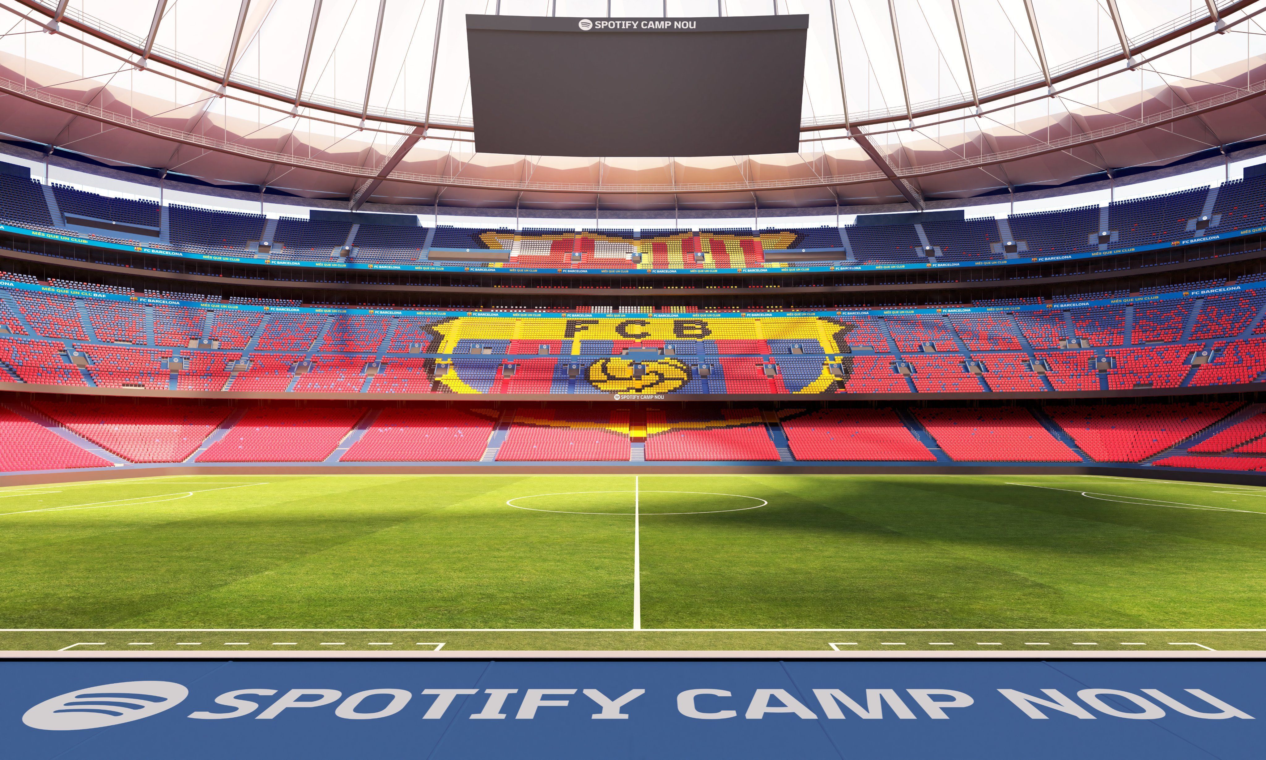 Barcelona divulga imagens da reforma do Camp Nou; veja como ficará o estádio