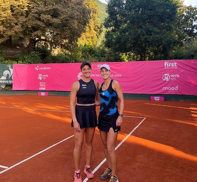 Ingrid Martins é campeã de duplas no WTA de Montreux, na Suíça