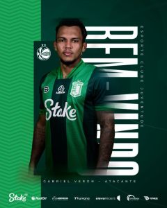 Gabriel Veron é o novo reforço do Juventude
