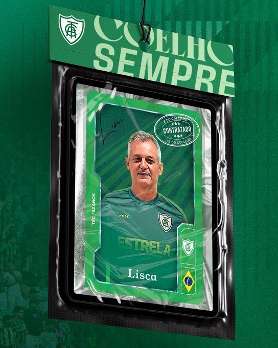 América anuncia retorno do técnico Lisca