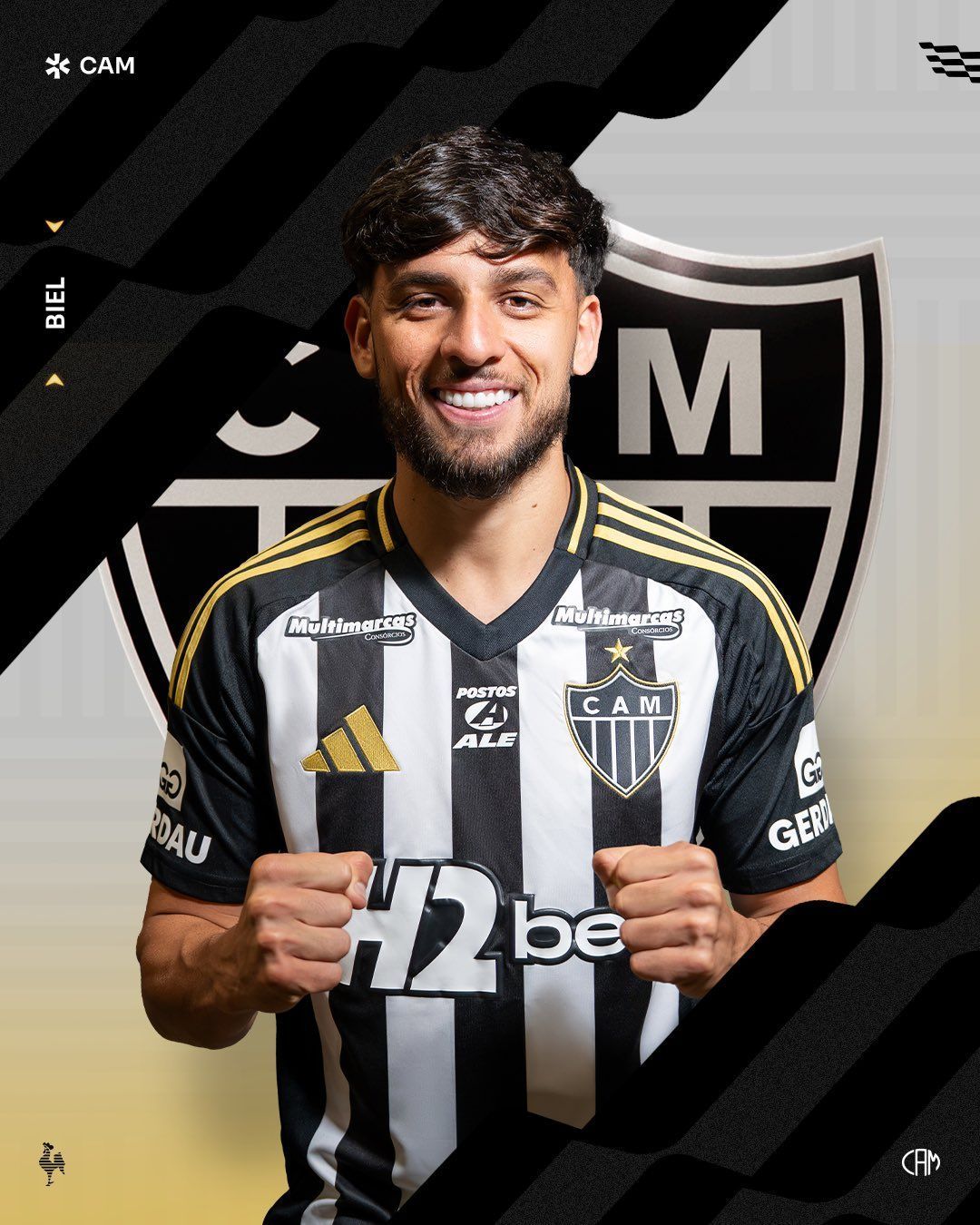 Atlético anuncia contratação do atacante Biel, do Sporting; saiba detalhes