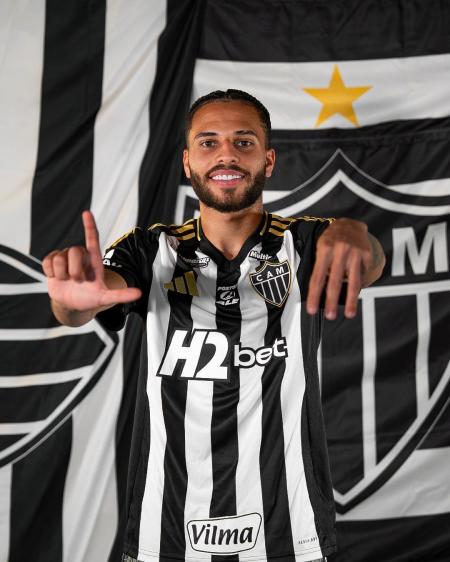 Alexsander, reforço do Atlético para a sequência da temporada