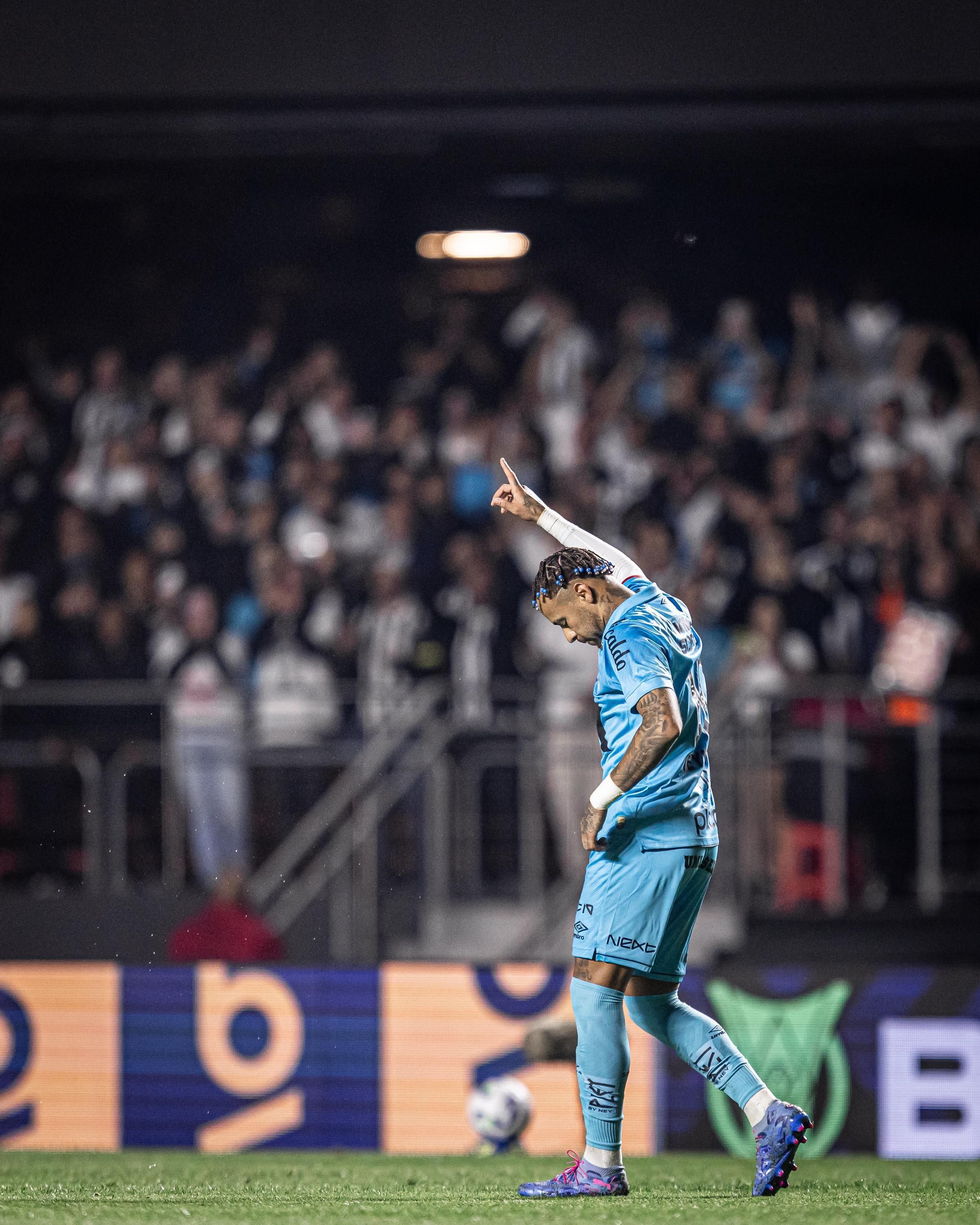 Com gols de Neymar, Santos vence Juventude e deixa Z4 do Brasileiro