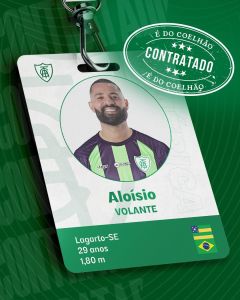 Volante Aloísio, novo reforço do América