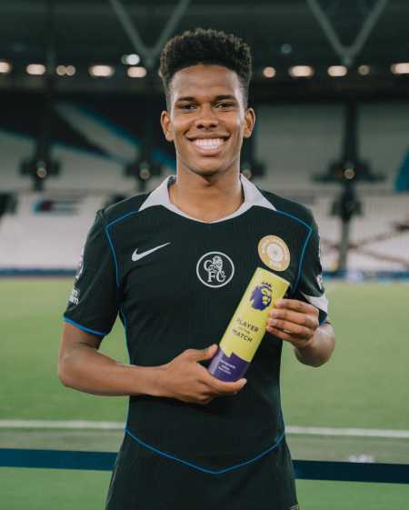 Revelado pelo Palmeiras, Estêvão joga atualmente no Chelsea