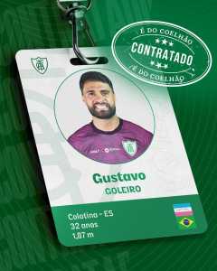 Gustavo, novo reforço do América
