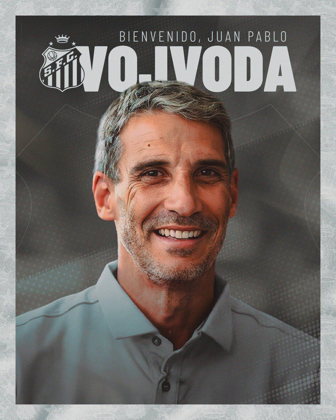 Santos anuncia a contratação do técnico Juan Pablo Vojvoda, ex-Fortaleza