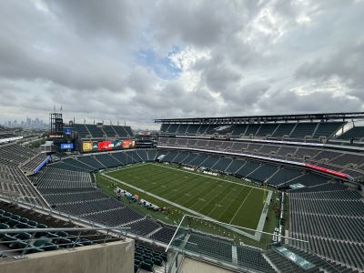 Lincoln Financial Field, na Filadélfia • Reprodução/X/LFFStadium