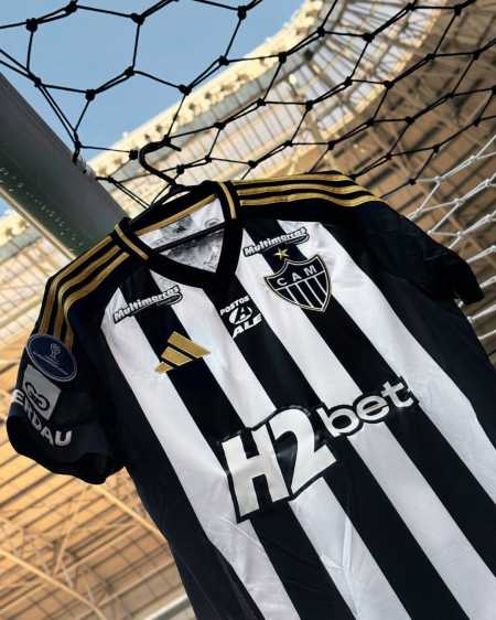 Camisa do Atlético na Arena MRV, em Belo Horizonte