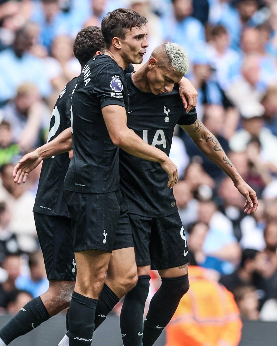 Richarlison é destaque, e Tottenham vence Manchester City pela Premier League