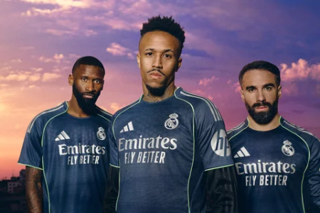 Nova camisa II do Real Madrid-ESP