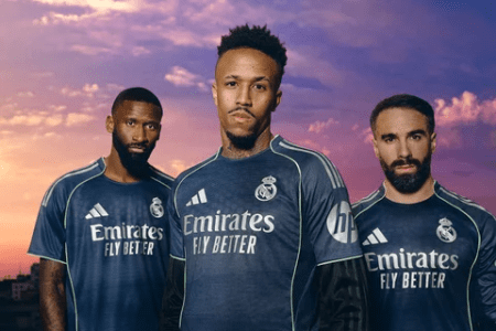 Nova camisa II do Real Madrid-ESP