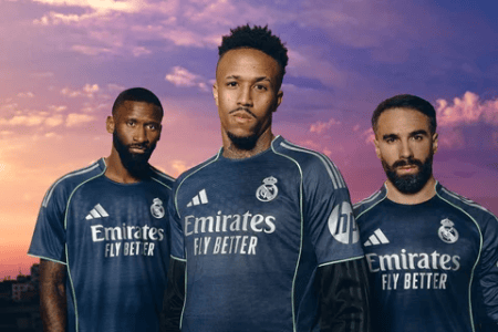 Nova camisa II do Real Madrid-ESP