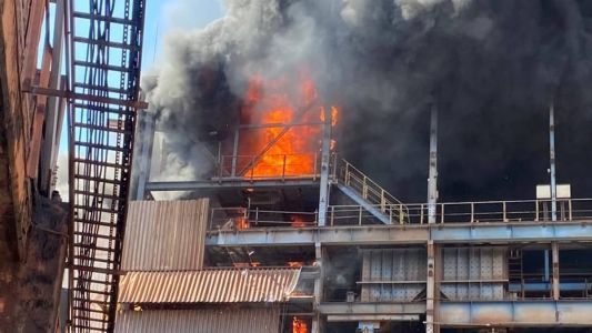 Há relatos de explosão no local