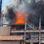 Vídeo: Bombeiros combatem incêndio em mina da Vale em Itabira (MG)