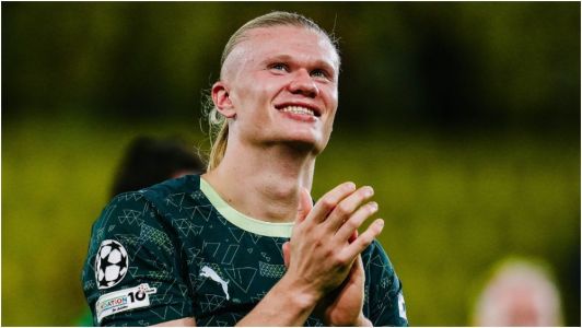 Erling Haaland, atacante do Manchester City, da Inglaterra