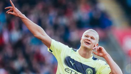 Haaland brilhou e fez mais dois gols na Premier League