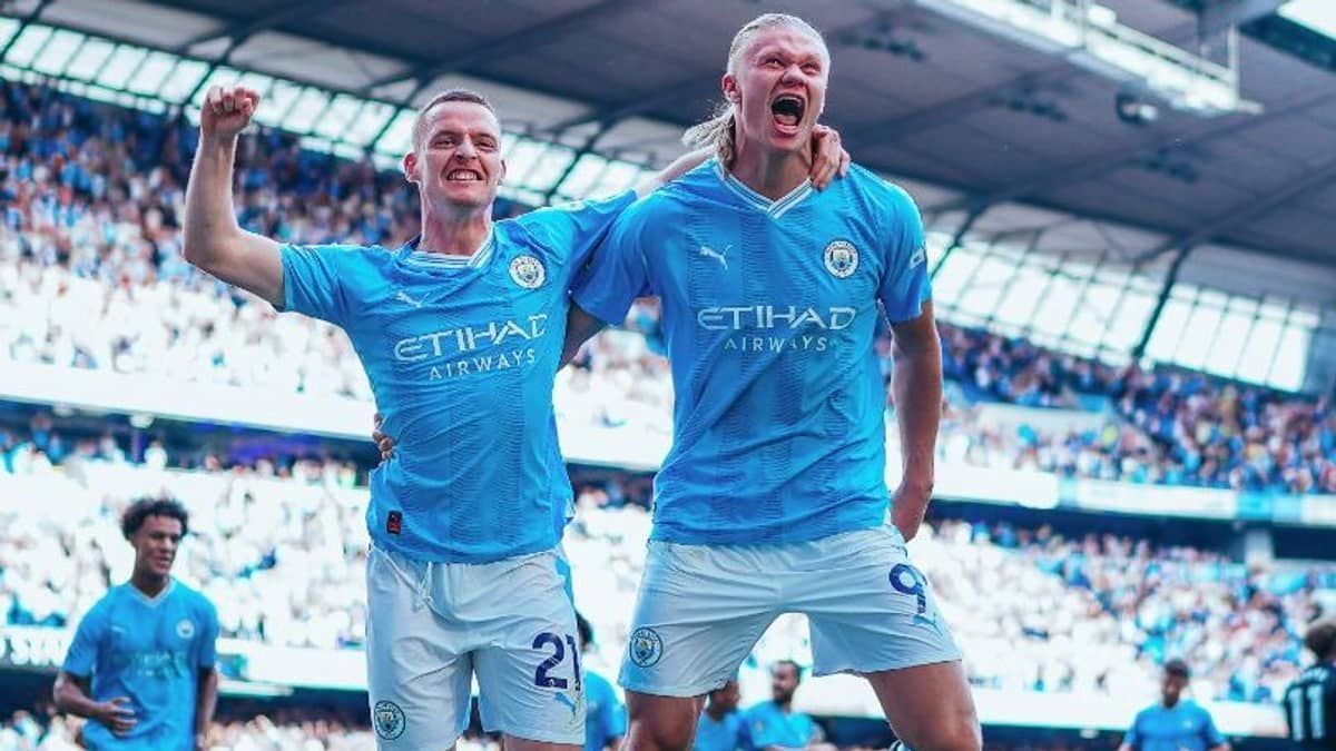City goleia Fulham pela Premier League com hat-trick de Haaland