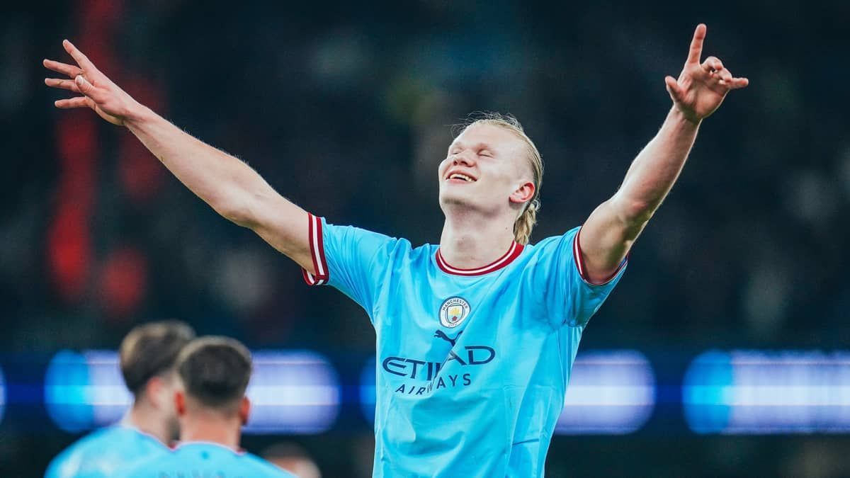 Guardiola diz time jogará por Haaland na semifinal da Liga dos Campeões 