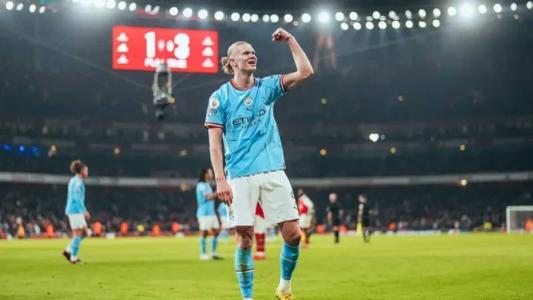 Haaland é o artilheiro do Manchester City na temporada