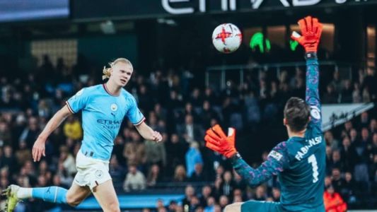 Haaland foi o grande nome da goleada do City sobre o West Ham