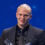 Haaland supera Messi e é eleito melhor jogador do ano pela Uefa
