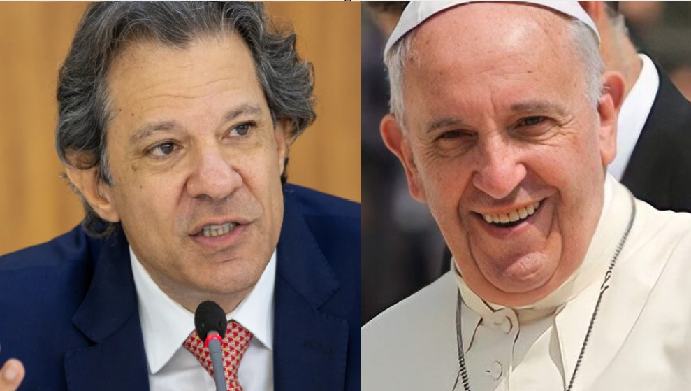 Haddad deve se encontrar com o Papa para discutir taxação dos super-ricos