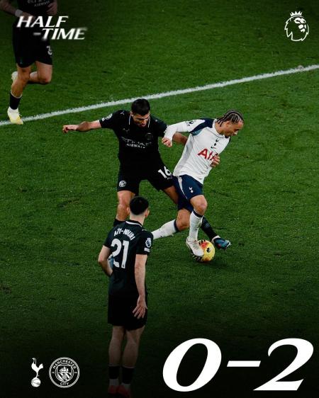Tottenham e Manchester City ficaram no empate em Londres pela Premier League