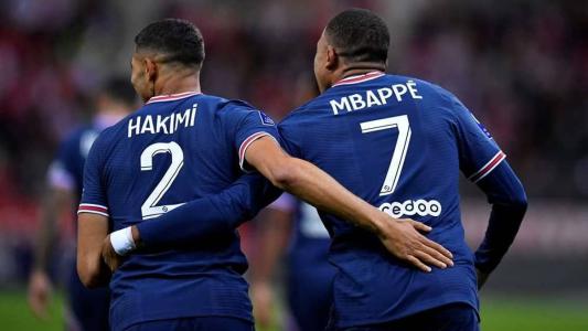 Hakimi e Mbappé mantém uma relação próxima