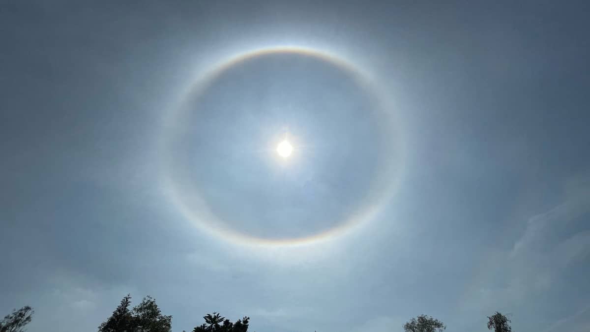 Halo solar: Conheça fenômeno que se formou no céu do México