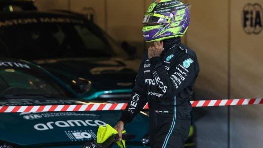 Hamilton reclama de carro imprevisível após sair no Q2 de Abu Dabi; Sainz alfineta Ferrari