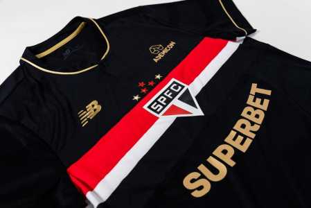 Veja fotos do novo terceiro uniforme do São Paulo