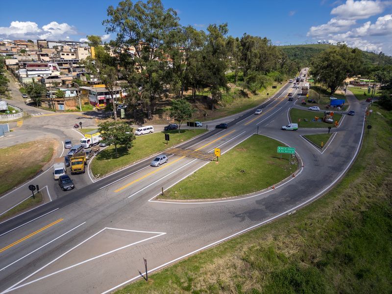 Trânsito nos trevos da BR-040 em Conselheiro Lafaiete sofre alterações a partir desta quarta (18)