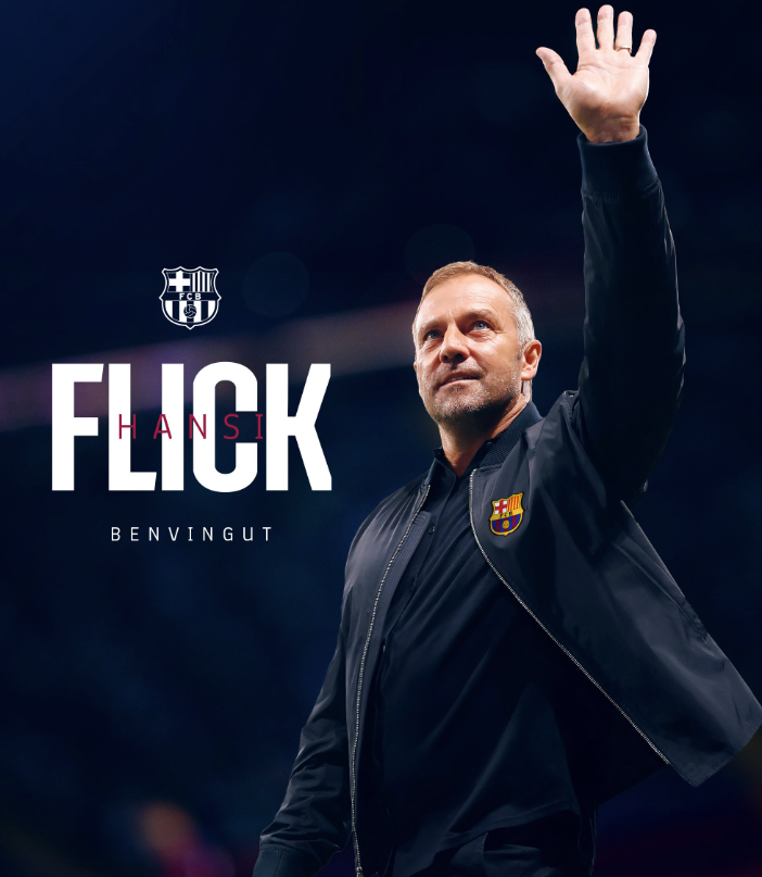 Barcelona anuncia contratação de técnico Hansi Flick, ex-Bayern e Seleção Alemã