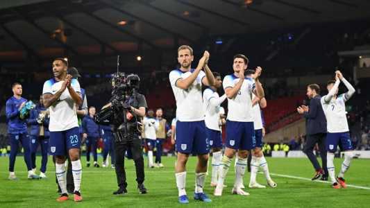 Harry Kane marcou um dos gols do triunfo inglês