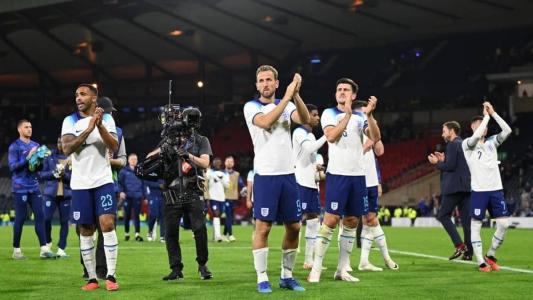 Harry Kane marcou um dos gols do triunfo inglês