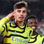 Havertz decide, e Arsenal assume liderança da Premier League