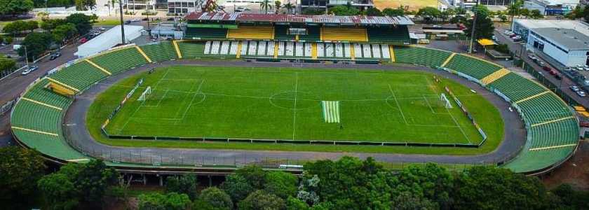 Estádio Colosso Da Lagoa, em Erechim, no norte do Rio Grande do Sul