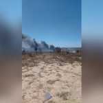 Helicóptero da Marinha cai no interior de Goiás e deixa dois militares mortos